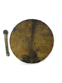 Round shamanic drum 40 cm Pilgrim workshop